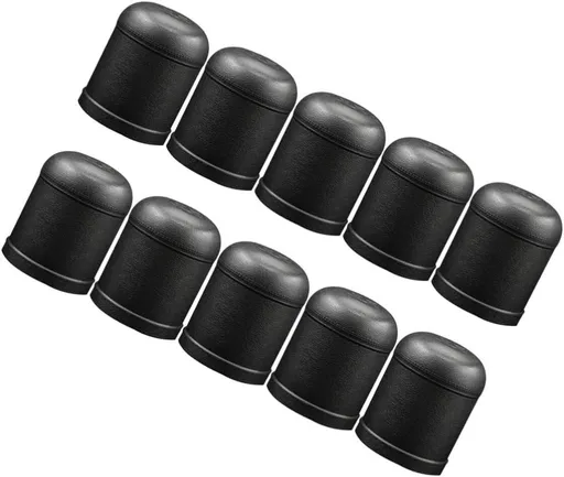 10PCS Rolling Dice Cup Professional Black Dice Cup Cylindrical Dice Box Club Bar Entertainment Game for Party Decor