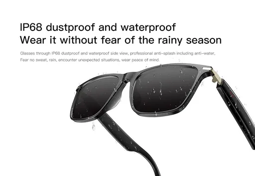 Sunglasses Model Smart Bluetooth Audio Sunglasses - Hands-Free Calls & Music Streaming Eyewear