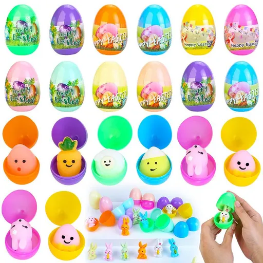 Easter Surprise Egg Blind Box - Set of 10 Mystery-Filled Eggs, Fun Holiday Gift for Girls and Boys, Perfect for Egg Hunt & Gift