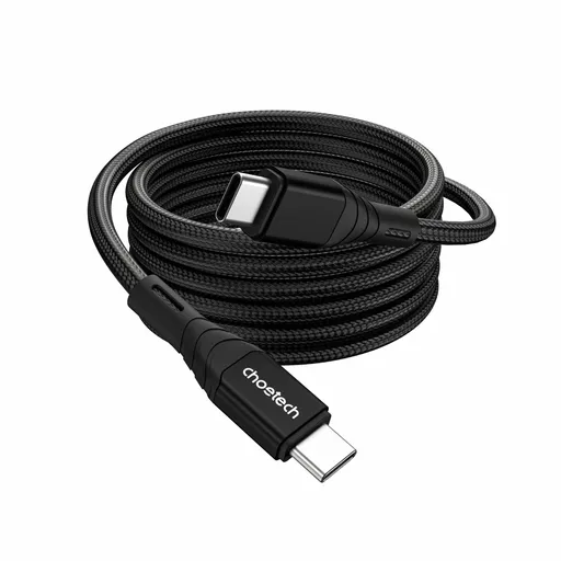 CHOETECH XCC-1008 USB-C-C PD100W M to M Fast charging Cable 1M Black