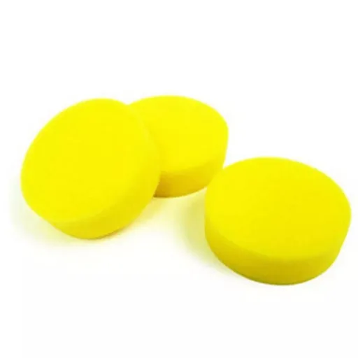 5 Pieces Drill Buffer Accessory Polishing Pads Car Sponge Brush Vehicle Wheel Brush Car Wheel Rim Brush Sponge Disc Polisher