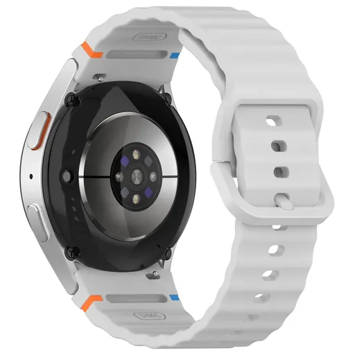 Silicone Watch Band Compatible with Samsung Galaxy Watch 7 Gray, 40mm 44mm