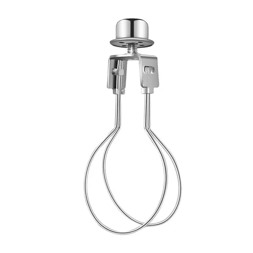 yuntop Clip on Lampshade Adapter, Lamp Shade Light Bulb Clip Adapter Includes Finial, Lamp Shade Holder for Clip On Light Bulbs