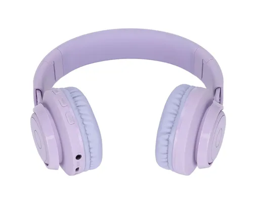babies Bluetooth Headphones Foldable Ajustable RGB Colorful Light Headset with Mic for babies Study BT06C