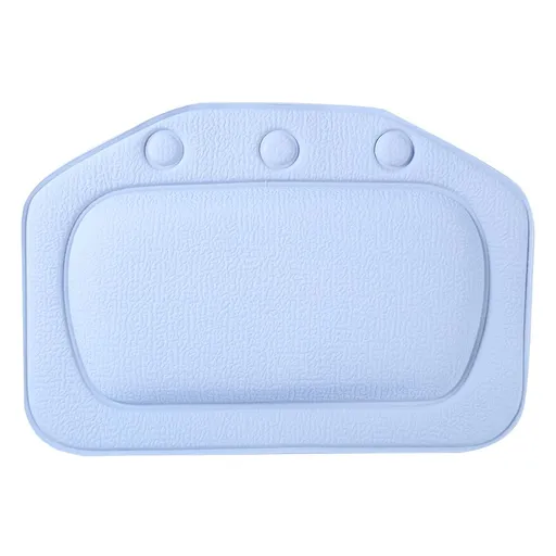 Bathroom Pillow Bathtub Head Rest Foam Design Spa Neck Cushion With Suction Cup