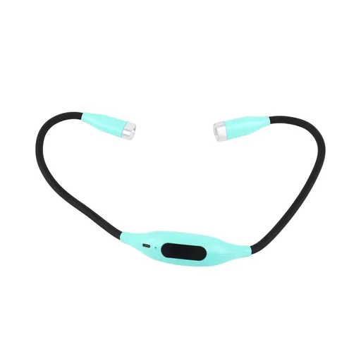 Adjustable LED Neck Light for Reading Outdoor Activities Night Running 800mAh Battery Flexible Tube Portable Reading Lamp