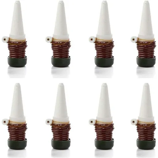 Automatic Drip Irrigation System with Self-Ceramic Probes, Indoor Plant Spikes for Watering Bonsai, Plants, Flowers, 8-Pack