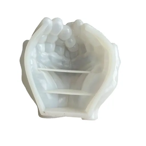 Silicone Resin Mold Eco Friendly Hand Shape Poisonless Durable Wide Application Premium Material Silicone Molds