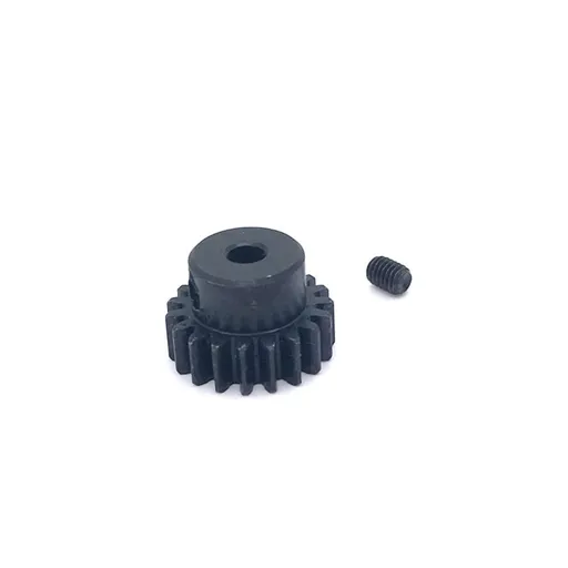 Metal motor gear compatible, threaded metal 19T motor gear remote control car accessories with wheel rail sleeve wheels