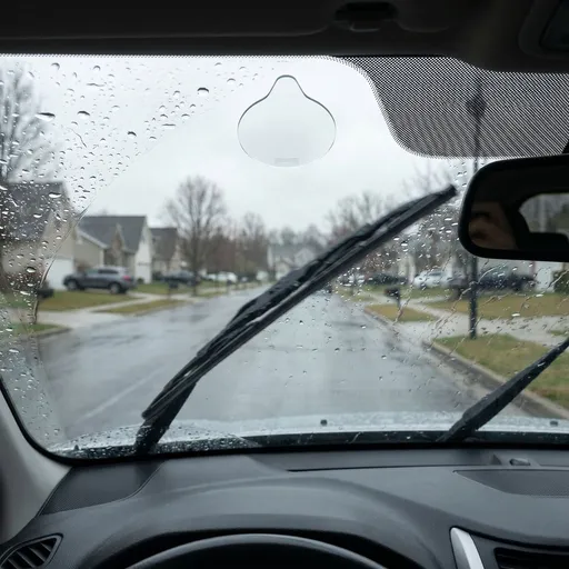 4-Pack Front Windshield Rain Sensor Adhesive Film with Clear Silicone Gel for Car