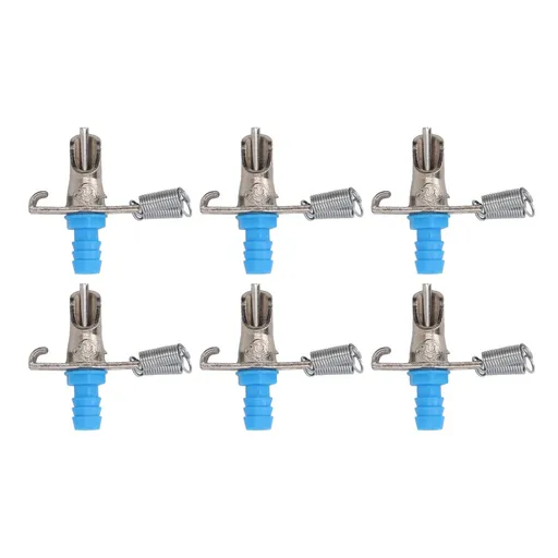 10PCS Automatic Rabbit Water Nipples Galvanized Rabbit Water Drinker Feeder with 5m Tube for Small Animals Poultry Watering System
