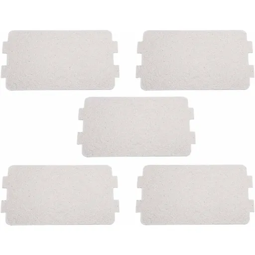 5 pcs Microwave Plate Sheet Replacement Microwave Oven Mica Plate Sheet Microwave Waveguide Cover Repair Accessory