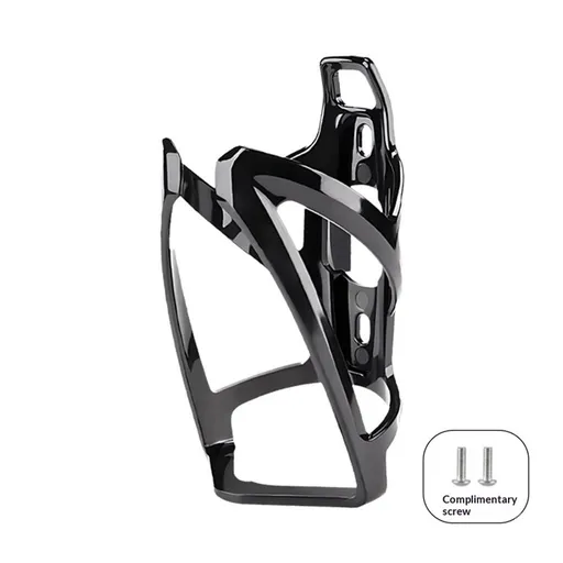 Universal Bicycle Bottle Cage - Durable Cup Holder Rack for Road water bottle cage, Easy Installation (black)