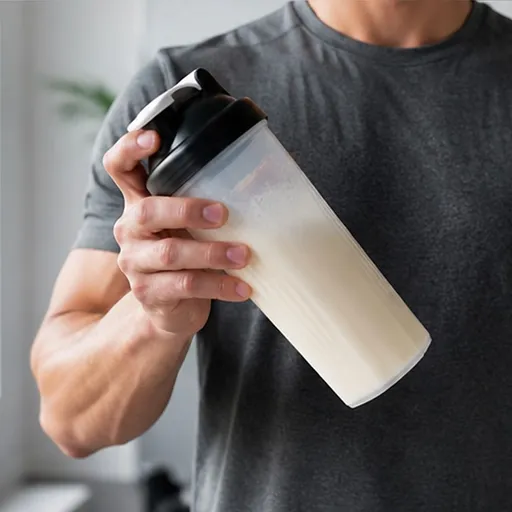 10x 700ml Protein Shaker Bottles – Gym Supplement Blender Mixer Shake Cups