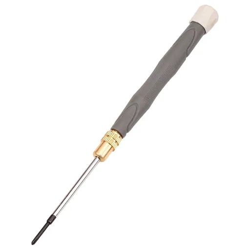 Double Purpose Precisely Screwdriver with 2Mm Flathead + Tip, CRV6150 Alloy Steel Bit for Small Electronics Repair