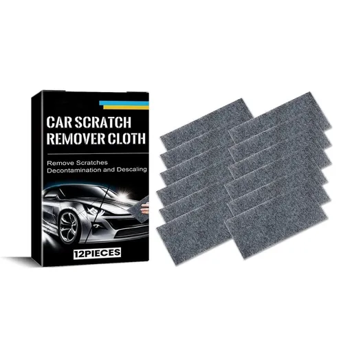 Nano Sparkle Cloth, Car Wipes Cleaning Cloth, Nano Cleaning Cloth for Vehicles Car Paint Scratches Repair 12pcs