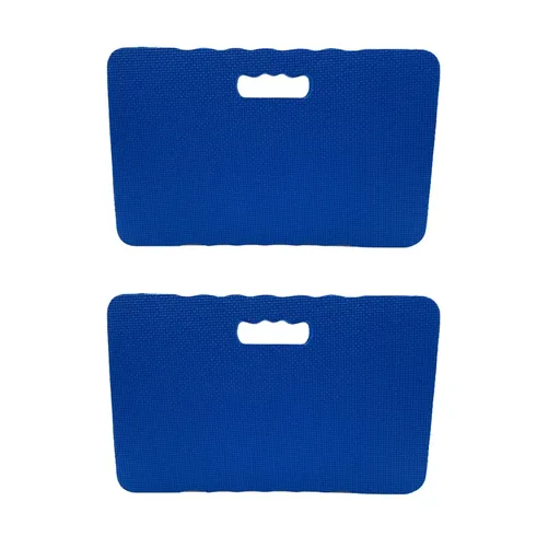 2Pcs Waterproof Anti-Slip Kneeling Cushion Home Garage Repair Knee Guard - Blue
