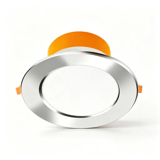 2 Pack All Aluminum Bright Silver 15W Cool White (Cutout 14-15.5cm) | Recessed LED Downlight | Christmas High Bright Silver Gift | High Lumen Silver Trim Ceiling Lamp