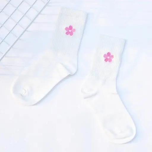 House Of Dasein Little One Dino Sockies - Cherry Blossom Flower