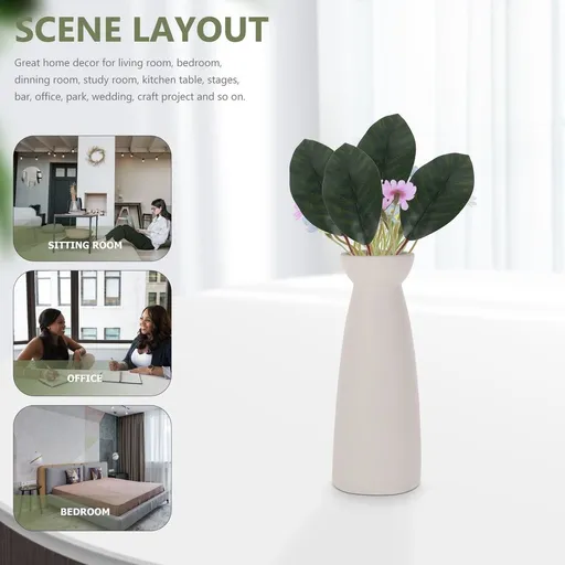 20Pcs Artificial Greenery Leaves with Stems for Wedding Floral Arrangement and Home Decor