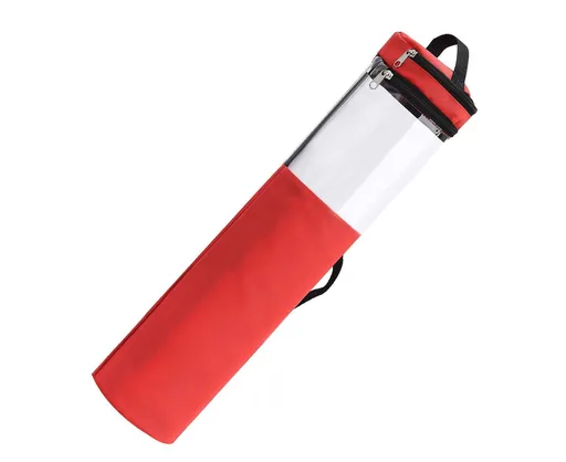 Christmas tree storage bag gift wrapping paper storage bag Christmas cylindrical storage bag Red