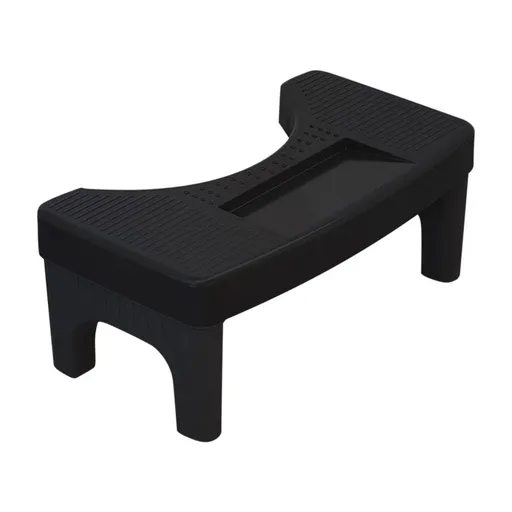 Ergonomic Toilet Stool Footrest | 6.7" Height Squatting Potty Stool for Adults & Kids | Non-Slip Bathroom Footstool for Constipation Relief | Fits Standard Toilets | Supports 150kg | Modern Design