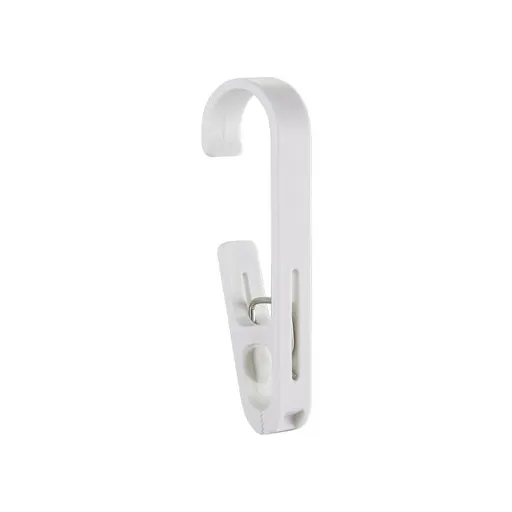5PC Laundry Hooks with Clips Hanger Closet Organizer Clamps Socks Boot Bras Towels for Bathroom Wardrobe Kitchen Office