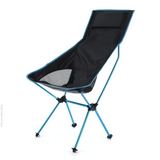 Ultra-Light Folding Camping Chair Blue