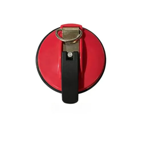 4 Pack Red plate + black buckle Heavy Duty Suction Cup Anchors with S-Hooks for Car Side Awnings and Camping Tarps Multifunctional Tie Down Points for Outdoor Road Trips 10kg Capacity
