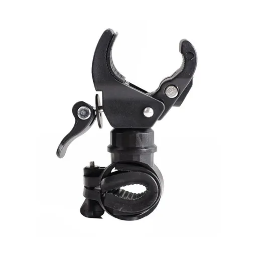 Universal Flashlight Bike Mount Bike Handlebar Light Holder Cycling Torch Mount 360 Degrees Rotation Bicycle Lamp Holder
