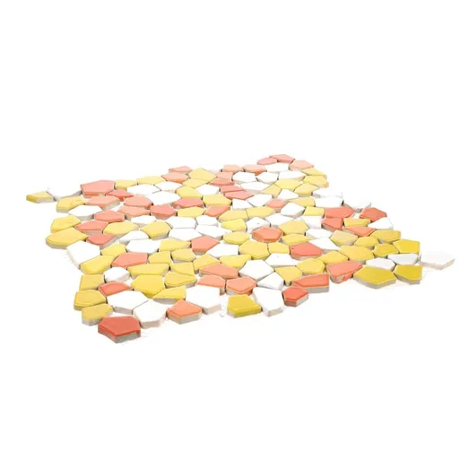Ceramic Mosaic Tile Set for Crafting, Home Decoration, Art Projects, Design and Crafts