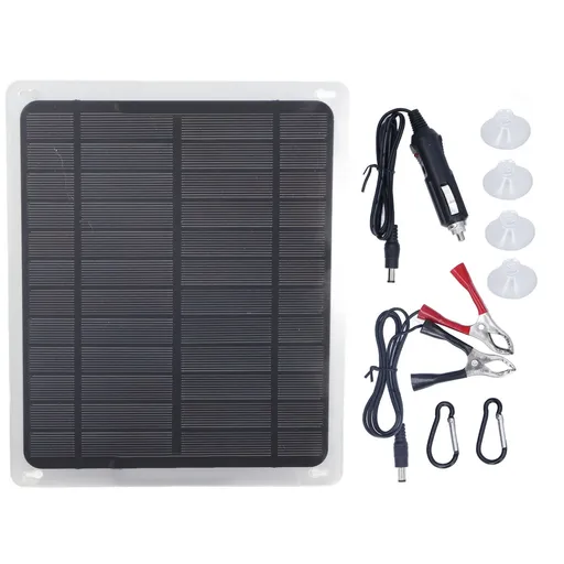 20W 12V Solar Panel Car Battery Charger for Car Boat Airplanes Satellites Space Stations