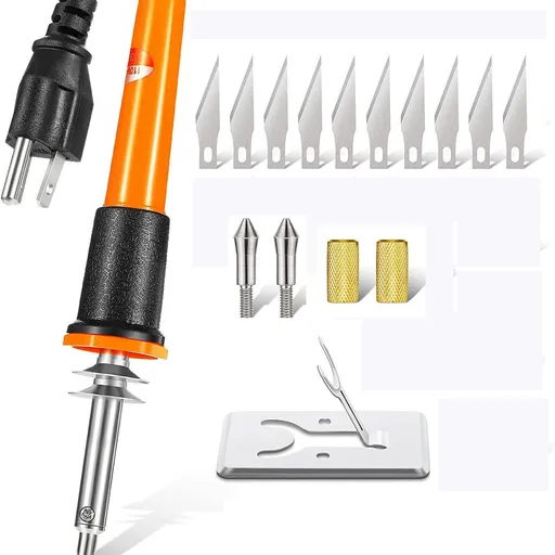 Electric Hot Knife Cutter Tool - Hot Stencil Cutter Multipurpose Heat Knife for Cutting Plastic Electric Hot Knife - Holders Hot
