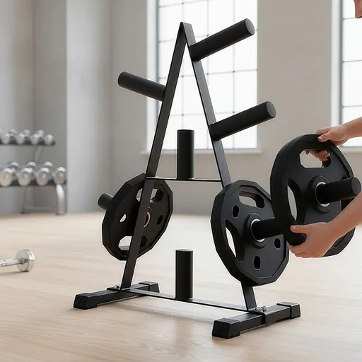 Olympic Weight Plate Storage Rack 250kg Capacity