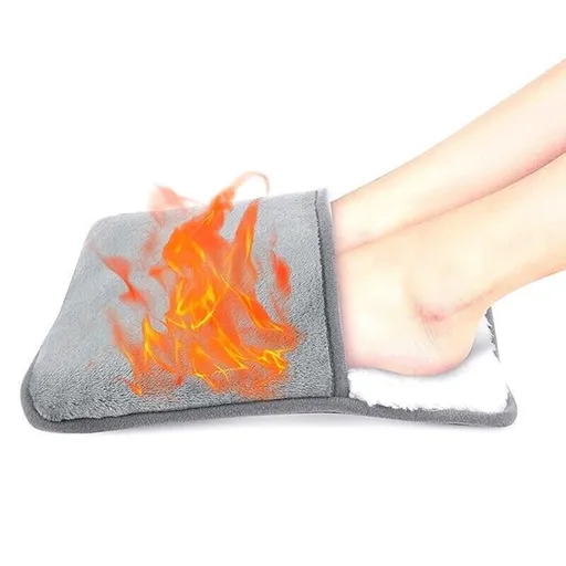 Foot Warmer & Heating Pad,Heat Electric Feet Warmer,Portable Office Home Under Desk Heating Footwarmer Auto Shut-Off