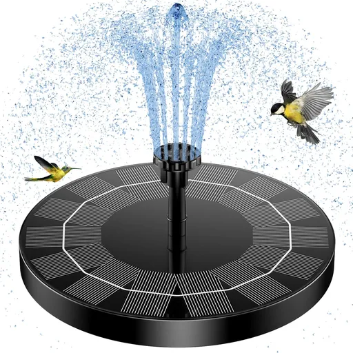 Solar Fountain Pool Garden Flowing Pool Fountain Floating Outdoor Bird Bathtub Courtyard Landscape Small Fountain