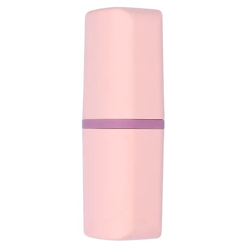 Portable Toothbrush Holder Toothbrush Storage Box Toothpaste Box for Indoor Outdoor Camping TravelPink