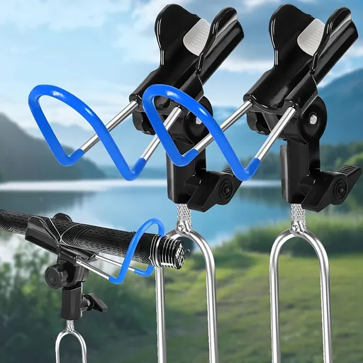 1-piece set upgraded shore fishing fishing rod stand, fishing farm fishing rod stand, ground fishing rod stand, beach raised fishing rod stand, anti-slip design, protect your fishing rod