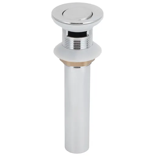 Bathroom Sink Drain Anti Clog Basin Popup Bounce Draining Stopper with Protective CoverWith Overflow Hole