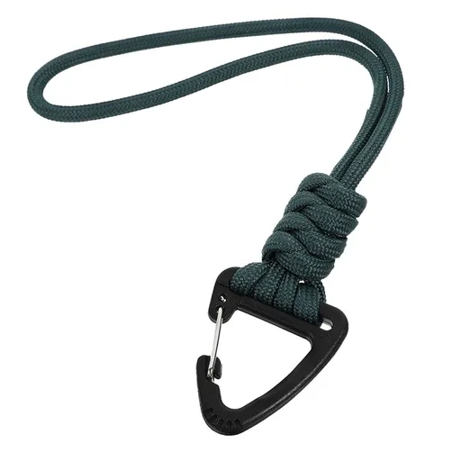 Dark Green Wristlet Keychain Lanyard for Car Keys, Strap Key Holder, 1 Piece Set