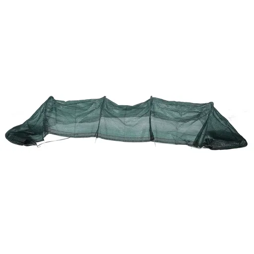 Portable Greenhouse Tunnel Row Cover 3 Meters Quick Release Protective Versatile Garden Tunnel Shade Net Cover for Vegetable Fruits Flowers Crops Blackish Green Mesh PE Steel Sunshade Style