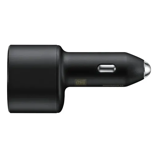 Samsung Super Fast Dual Car Charger (45W+15W) 2 Ports (Includes Cable) - Black
