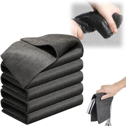 Thickened Magic Cleaning Cloth, Reusable Microfiber Cleaning Cloth, Streak Free for Glass, Cars, Windows, Mirrors, and Home Use (15pcs)