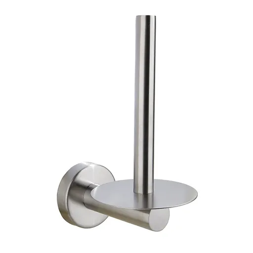 Metal Toilet Paper Holder Stand Toilet Tissue Wall Mount/Self Adhesive Toilet Paper Roll Dispenser for Bathroom/Powder Room