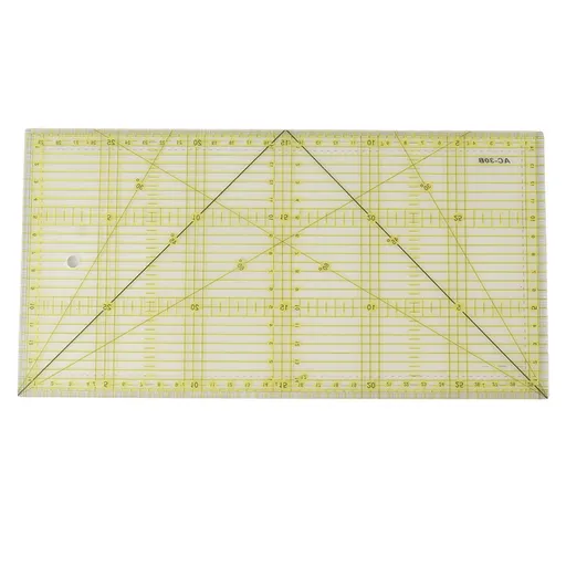 Acrylic Quilt Ruler DIY Precise Scale Transparent Quilting Ruler for Sewing Measuring Patchwork