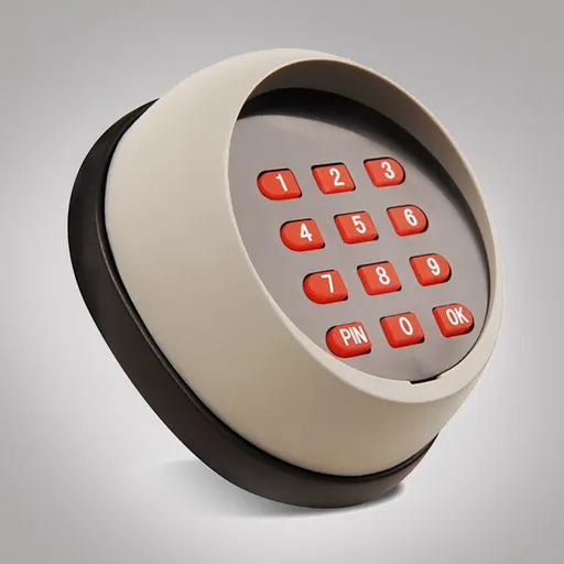 Wireless Keypad Control for Gate Opener Programmable LED Backlight 433.92MHz