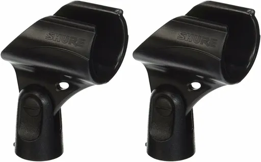 2 Pack Mic Holder for Shure WA371 Wireless Microphone Clip Replacement Handheld