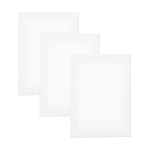 3pcs Canvas Oil Painting Boards for Hobbyists and Students Portable