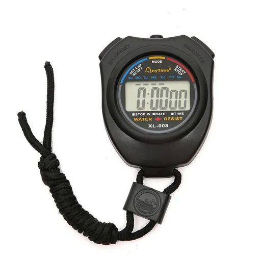 Function Electronic Digital Sport Stopwatch Timer,Large Display with Date Time and Alarm Function,Suitable for Sports Coaches