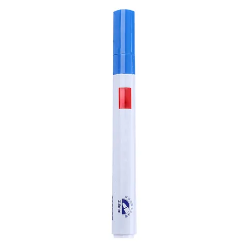 12 Color Oil Based Paint Marker Set, permanent quick dry waterproof pens for rock glass fabric ceramic wood metal plastic and stone crafts, Blue